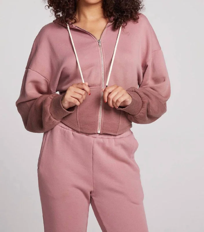 Cultural SweatshirtsOlympic Hoodie In Mauve Rose