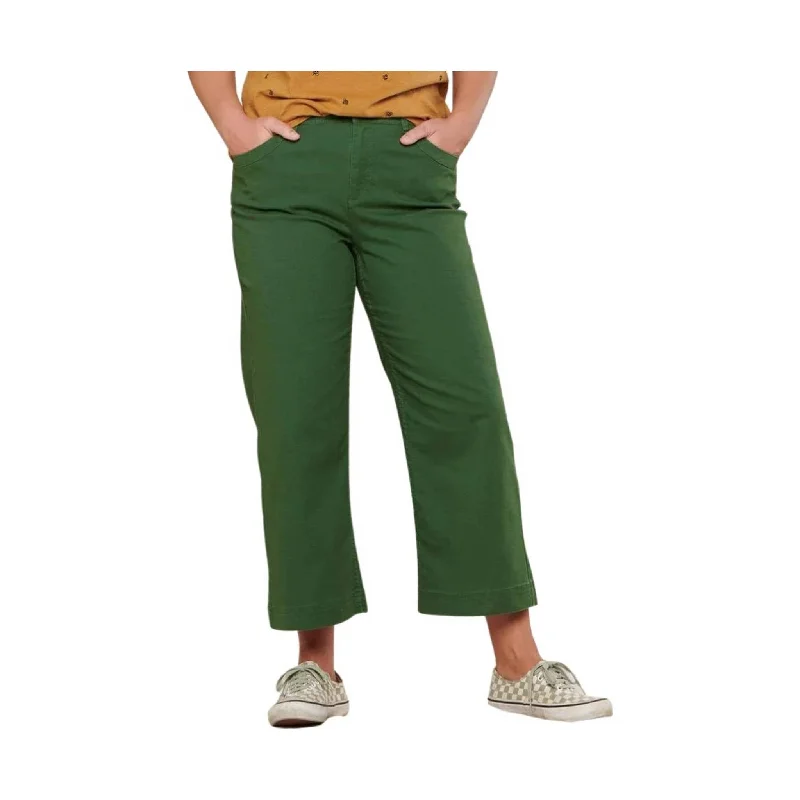 Flare PantsToad & Co Women's Earthworks Wide Leg Pant - Pasture