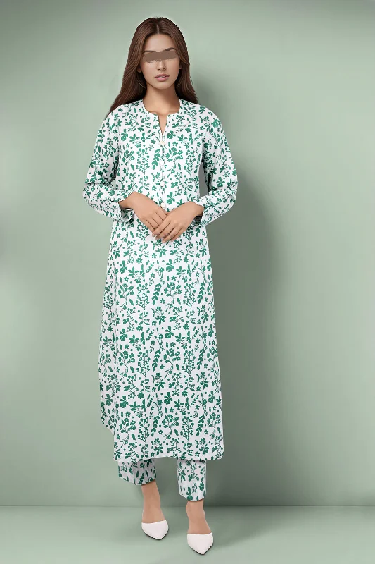 Unstitched Printed Lawn 2 Piece (Shirt/Trouser)