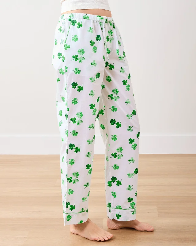 Convertible PantsLucky Clover - PJ Pants - Cloud