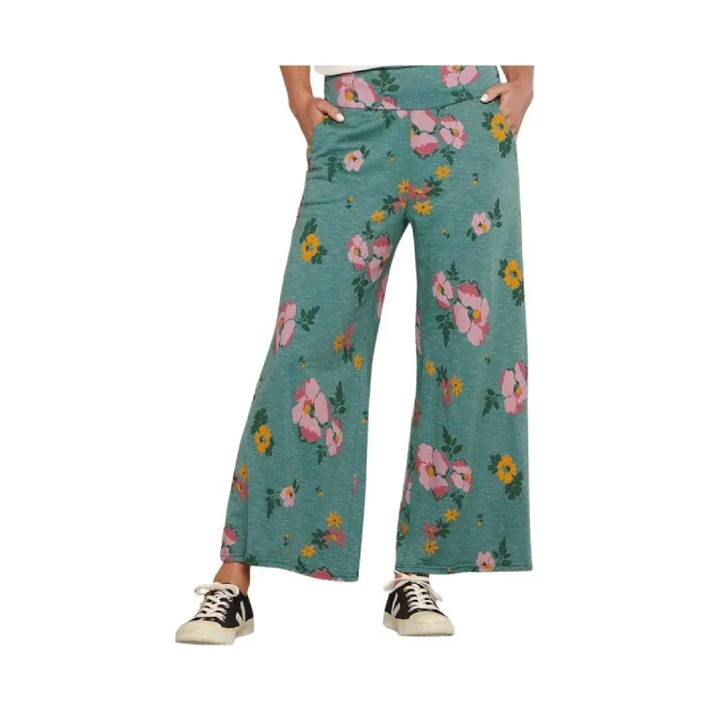 Straight-legToad & Co Women's Chaka Wide Leg Pant - Silver Pine Floral