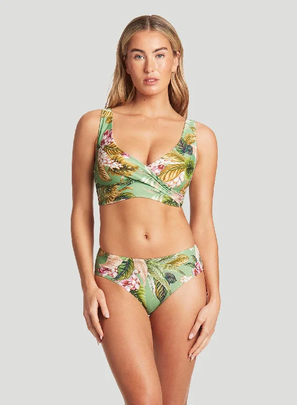 SkortsSea Level: Lost Paradise Mid Bikini Pant Green