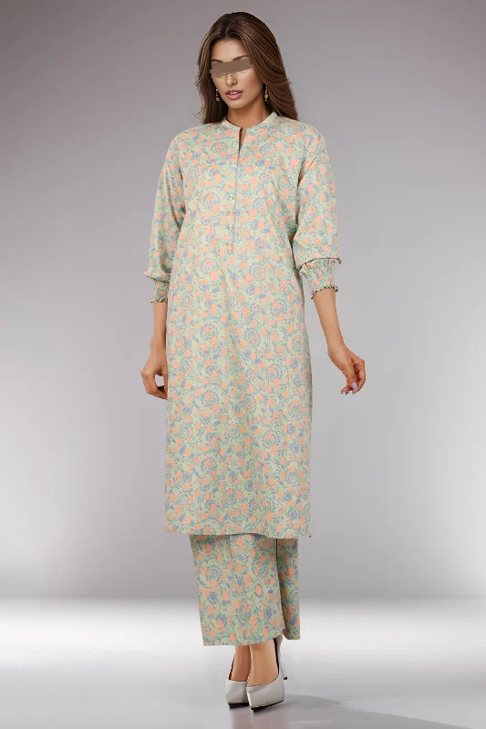 Unstitched Printed Lawn 2 Piece (Shirt/Trouser)