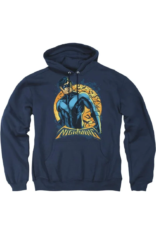 Streetwear HoodiesBatman Nightwing Moon Adult Pull Over Hoodie / Hooded Sweatshirt