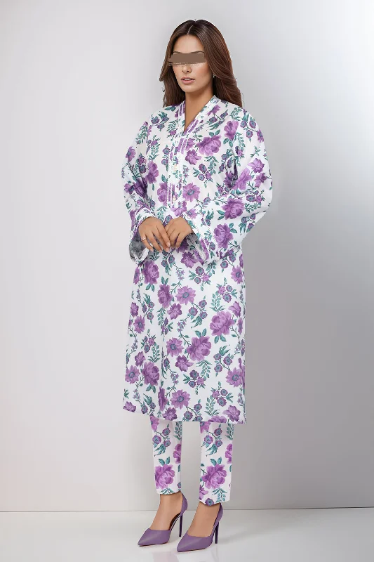 Unstitched Printed Lawn 2 Piece (Shirt/Trouser)