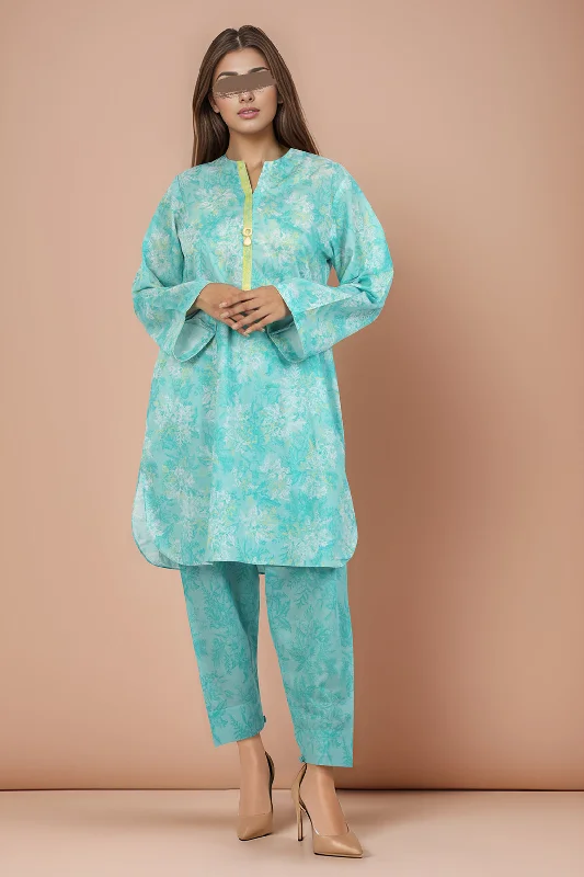 Unstitched Printed Lawn 2 Piece (Shirt/Trouser)