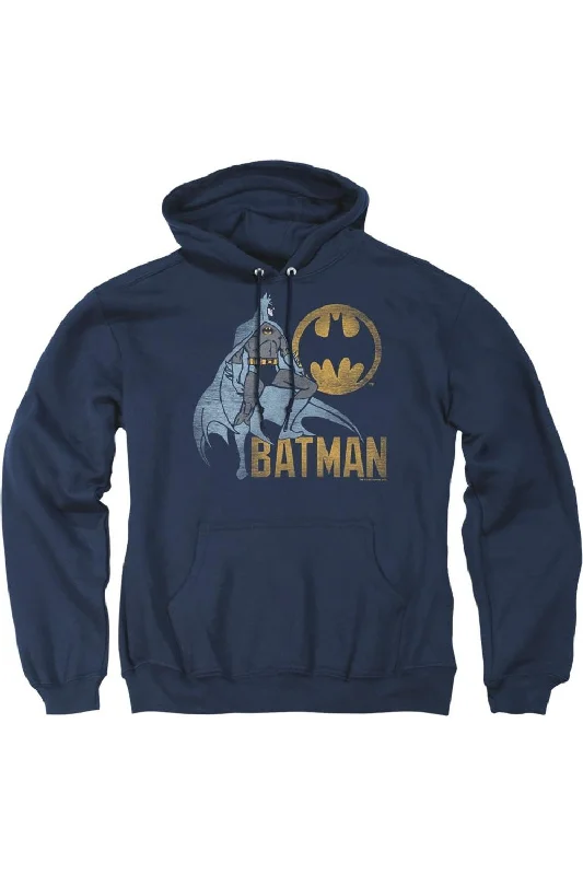 Tie-Dye HoodiesBatman Knight Watch Adult Pull Over Hoodie / Hooded Sweatshirt