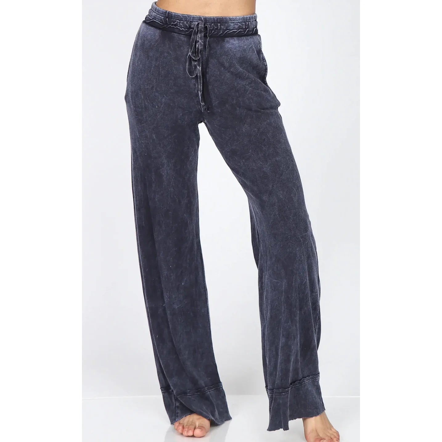 Fleece-lined PantsLou Lounge Pants In Obsidian