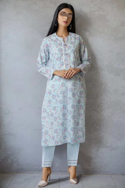 Unstitched Printed Lawn 2 Piece (Shirt/Trouser)