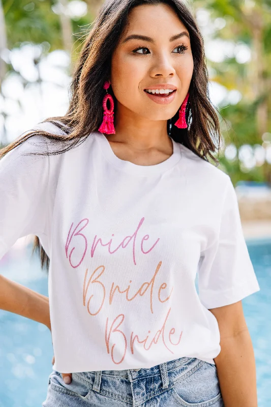 Punk T-ShirtsBride Bride Bride White Graphic Tee