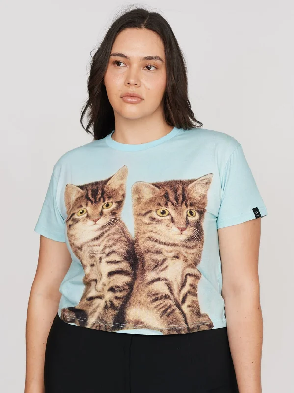 Oversized T-ShirtsCat Pals Fitted Tee