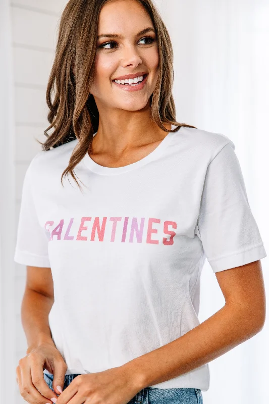 Cultural T-ShirtsGalentine's White Graphic Tee