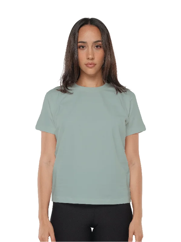 UV-Protection T-ShirtsPOWDER BLUE RELAXED FIT TEE