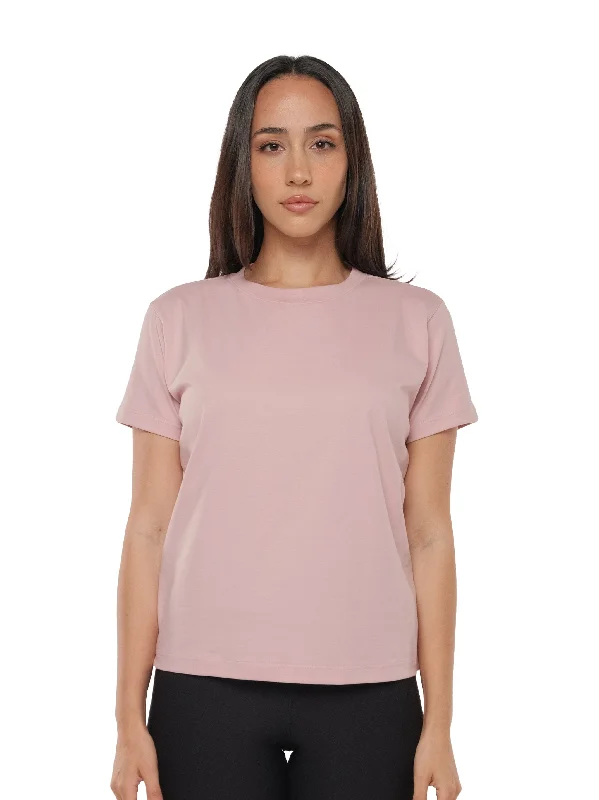 Compression T-ShirtsROSE PINK RELAXED FIT TEE