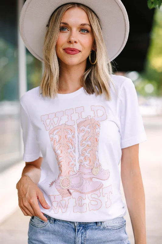 Collaborative T-ShirtsWild West White Graphic Tee