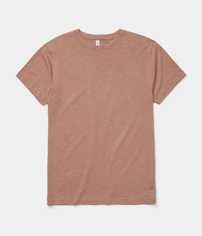 French Terry T-ShirtsUnisex Featherweight Tee - Clay